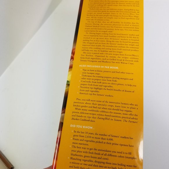 Eating Well In Season the farmenrs market cookbook by Jessie Price - Picture 10 of 11